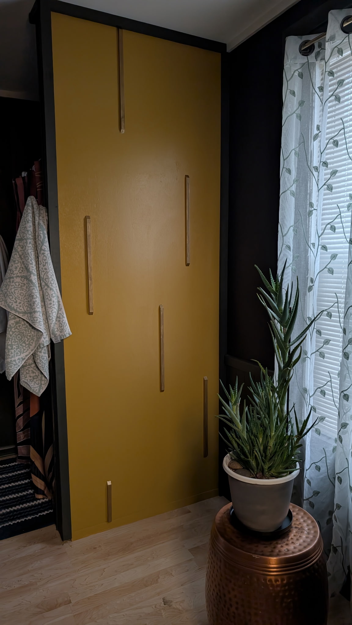 Finished shower detail